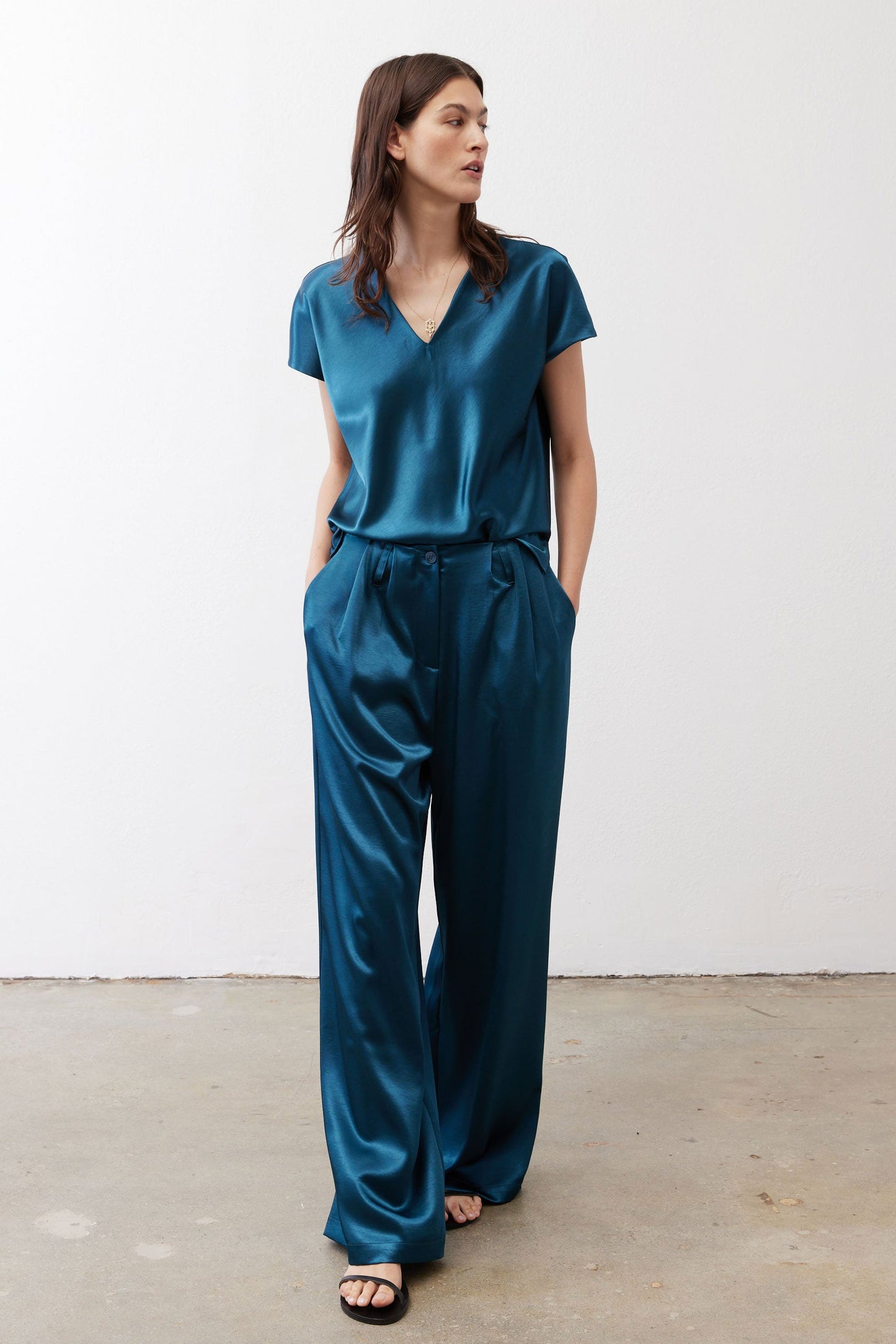 Up The Ante V-Neck Top