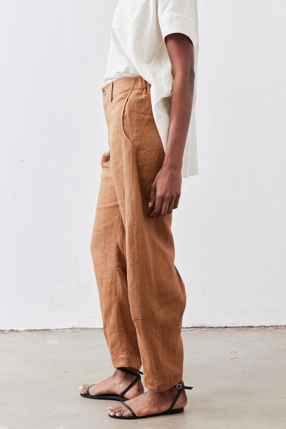 The Uptown Loose Linen Pants