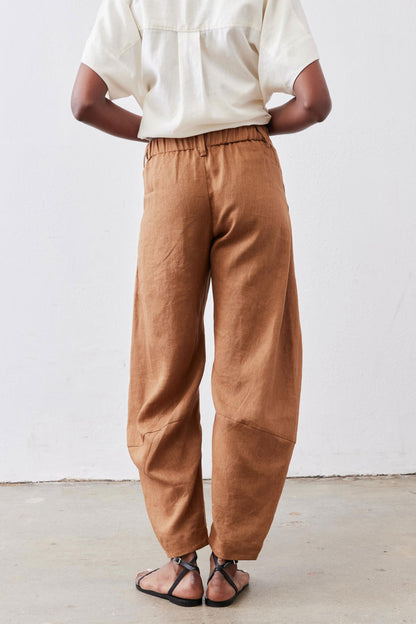 The Uptown Loose Linen Pants