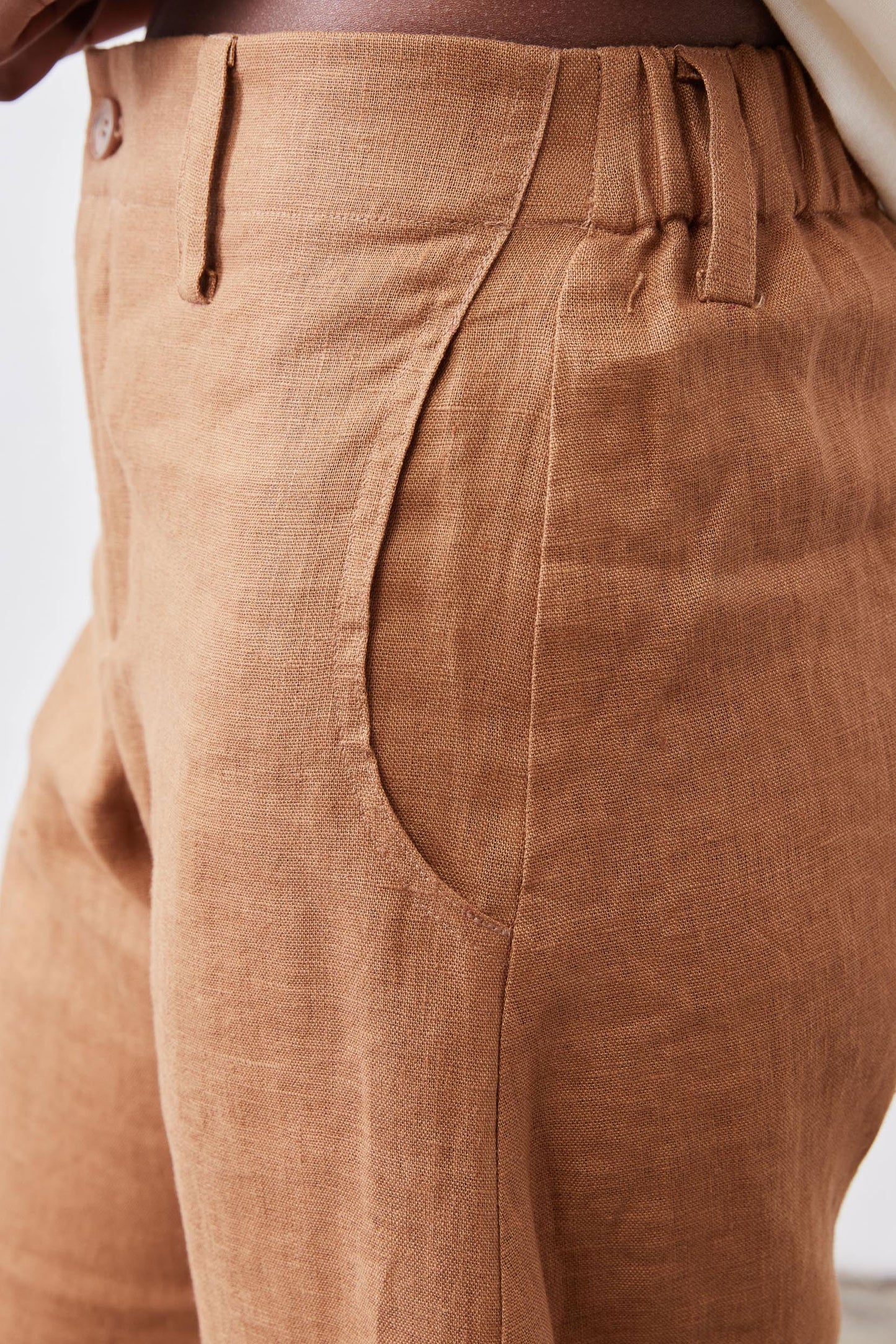 The Uptown Loose Linen Pants