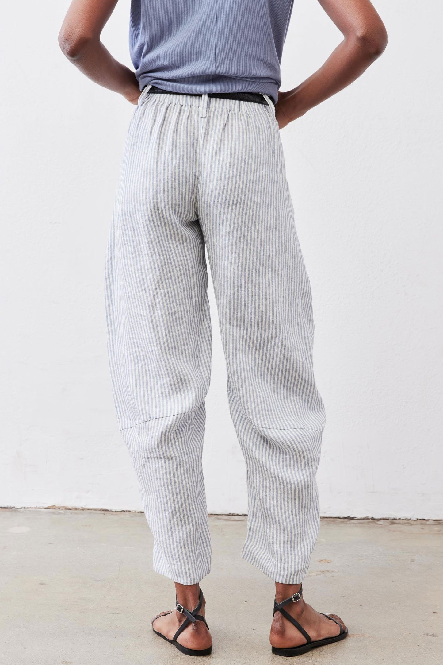 The Uptown Loose Linen Pants