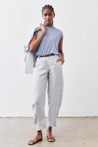 The Uptown Loose Linen Pants