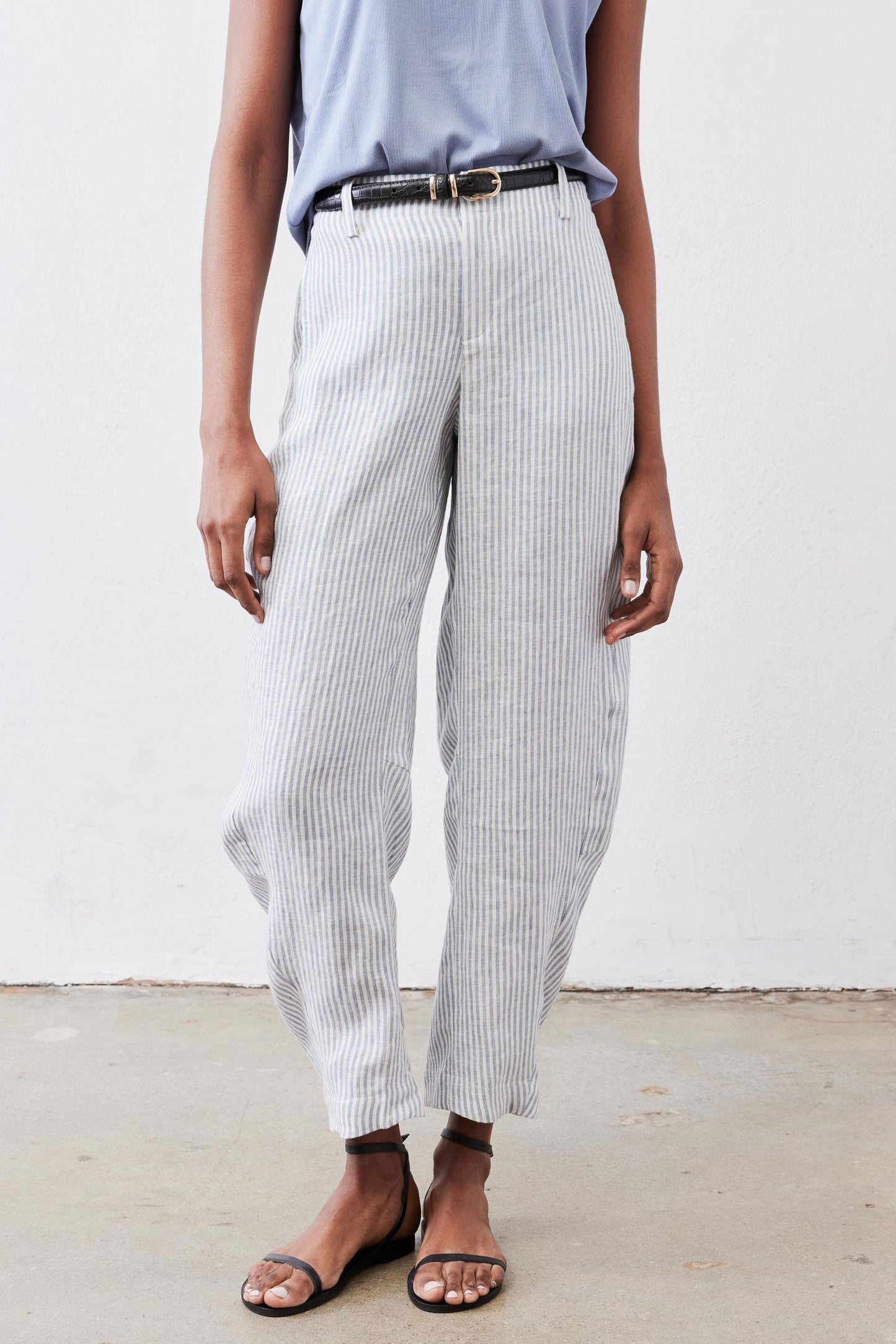 The Uptown Loose Linen Pants
