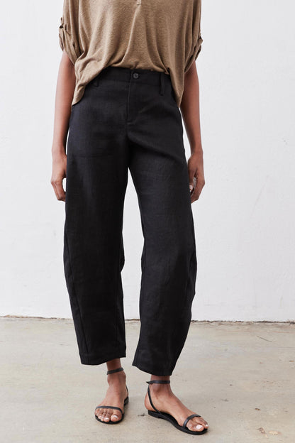 The Uptown Loose Linen Pants