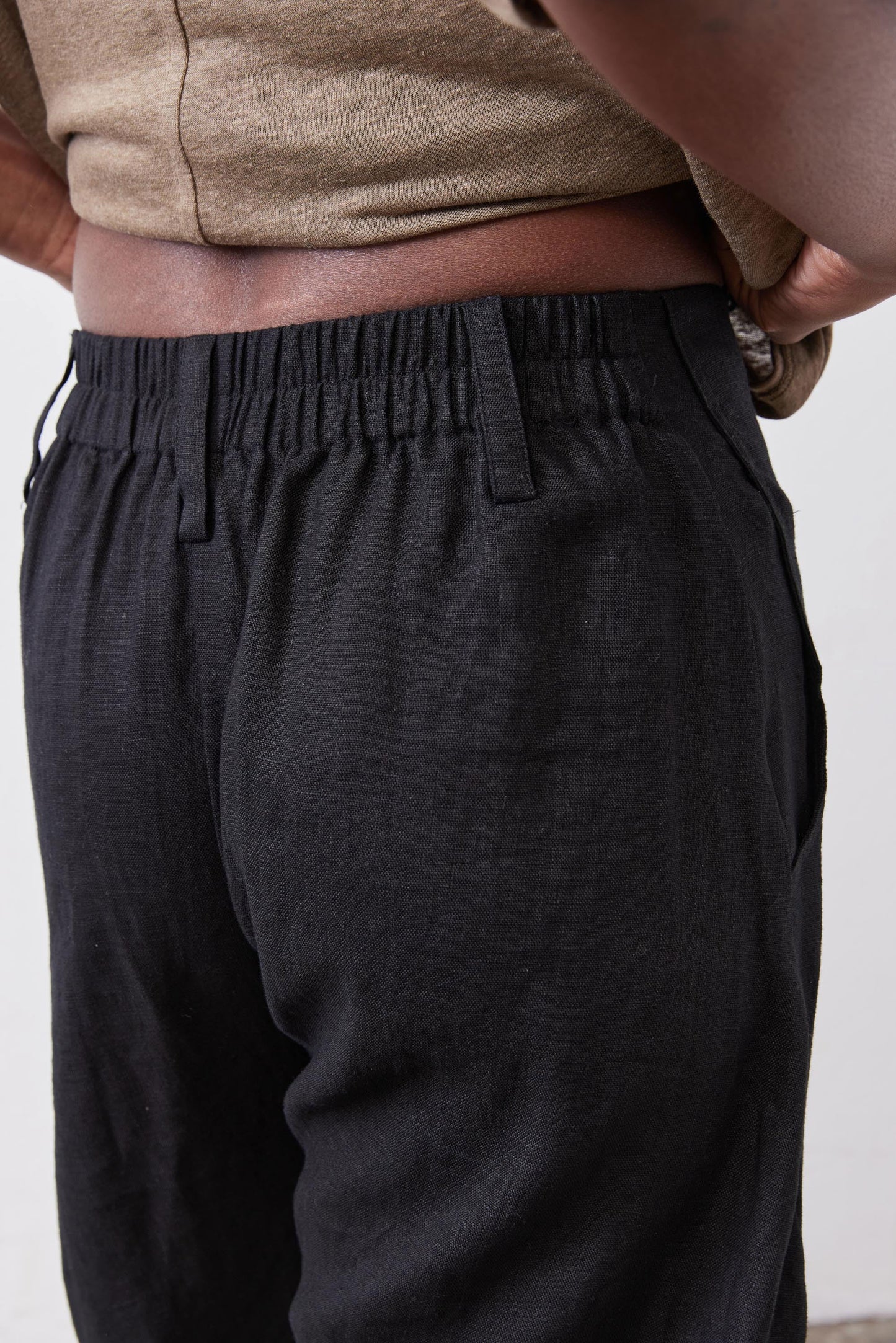 The Uptown Loose Linen Pants