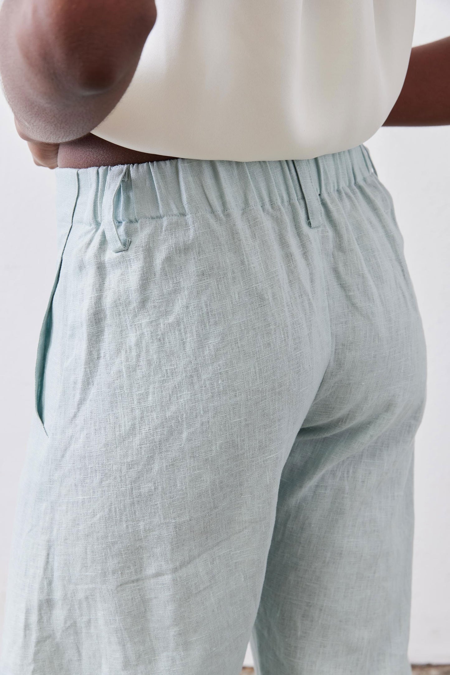 The Uptown Loose Linen Pants