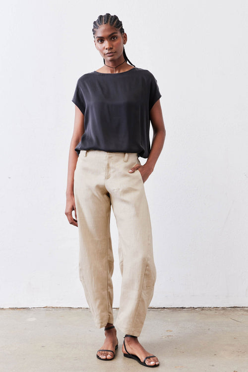 The Uptown Loose Linen Pants