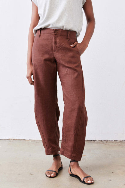 The Uptown Loose Linen Pants