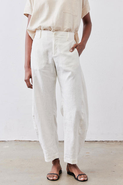 The Uptown Loose Linen Pants