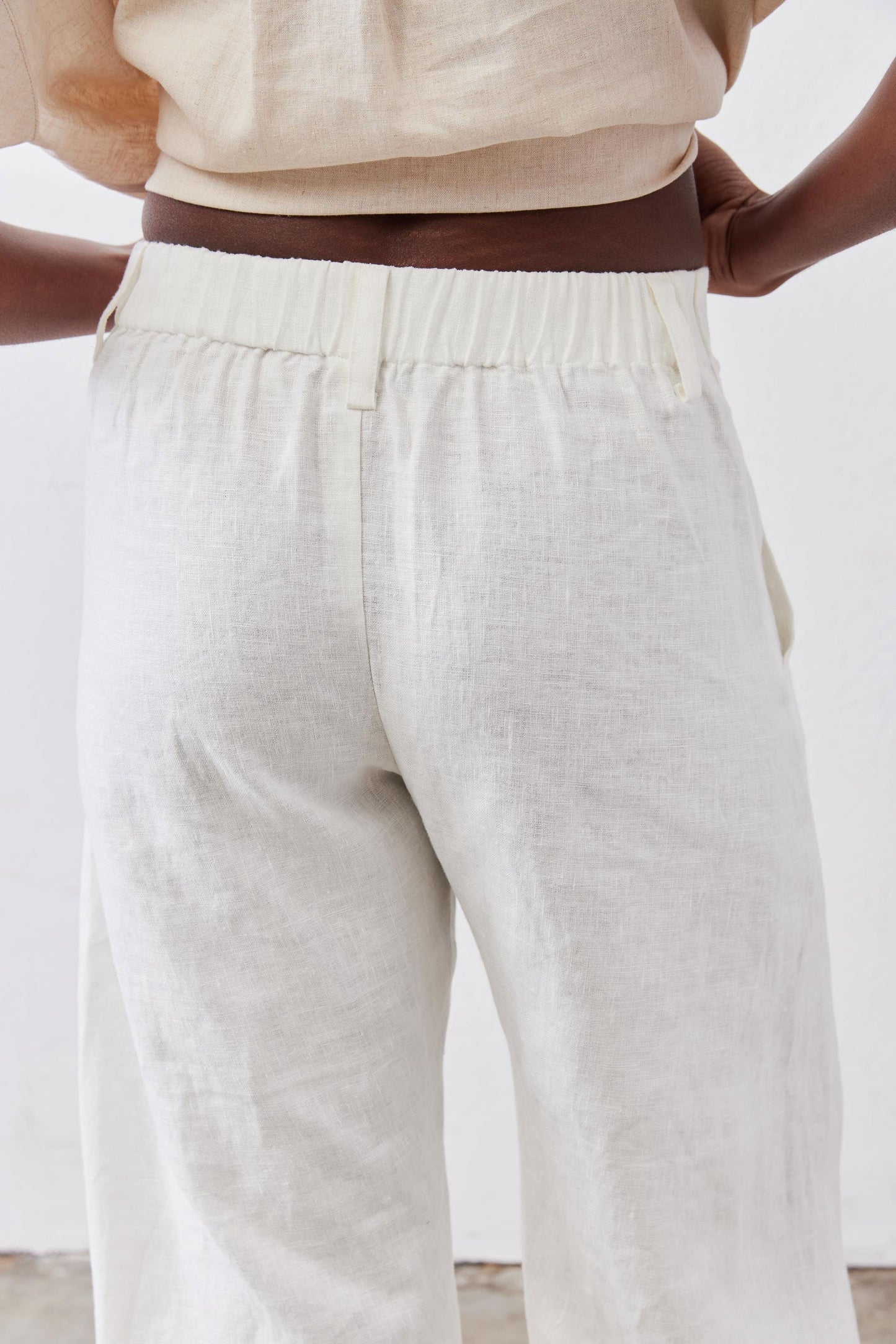The Uptown Loose Linen Pants