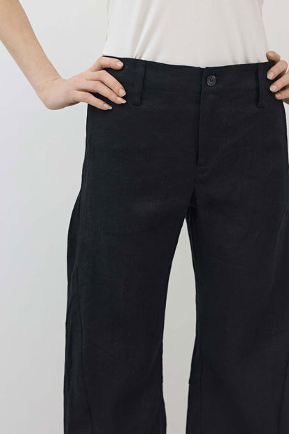 The Uptown Loose Linen Pants