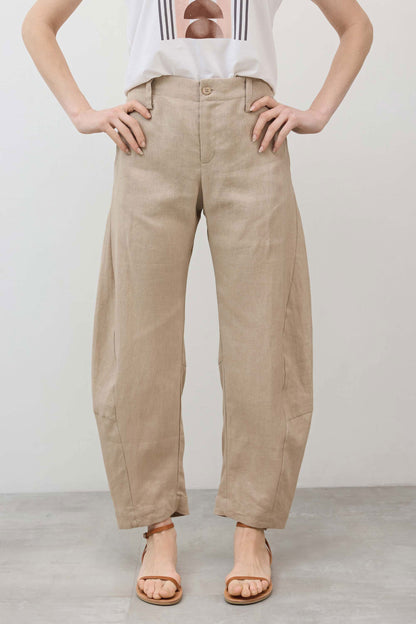 The Uptown Loose Linen Pants
