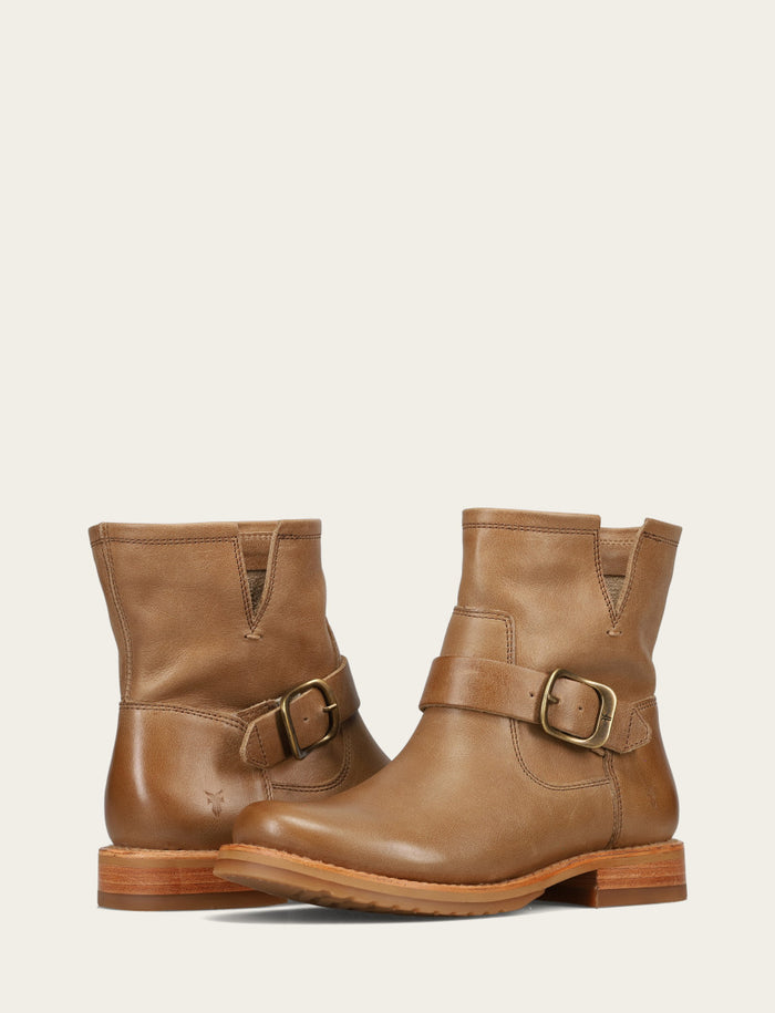Veronica Flex Bootie - Beige - Pair