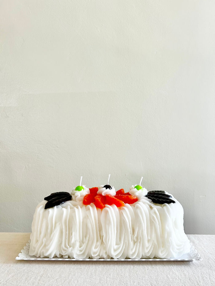 Viennetta Blood Orange Cake Candle