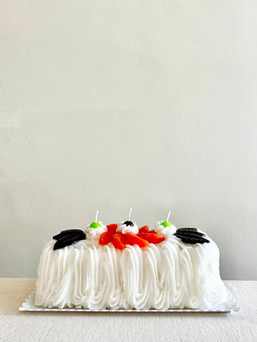 Viennetta Blood Orange Cake Candle