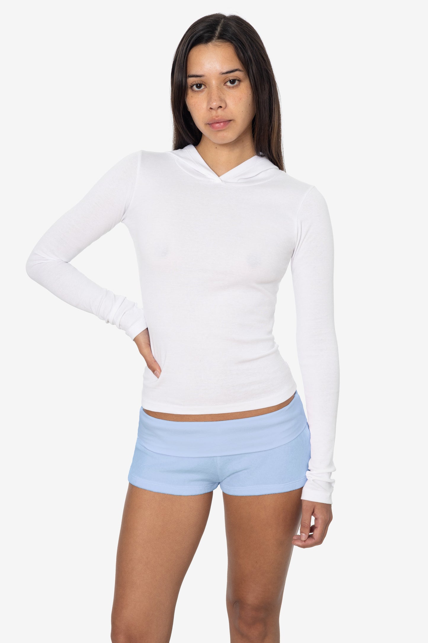 VLR330GD - Velour Low Rise Shorts
