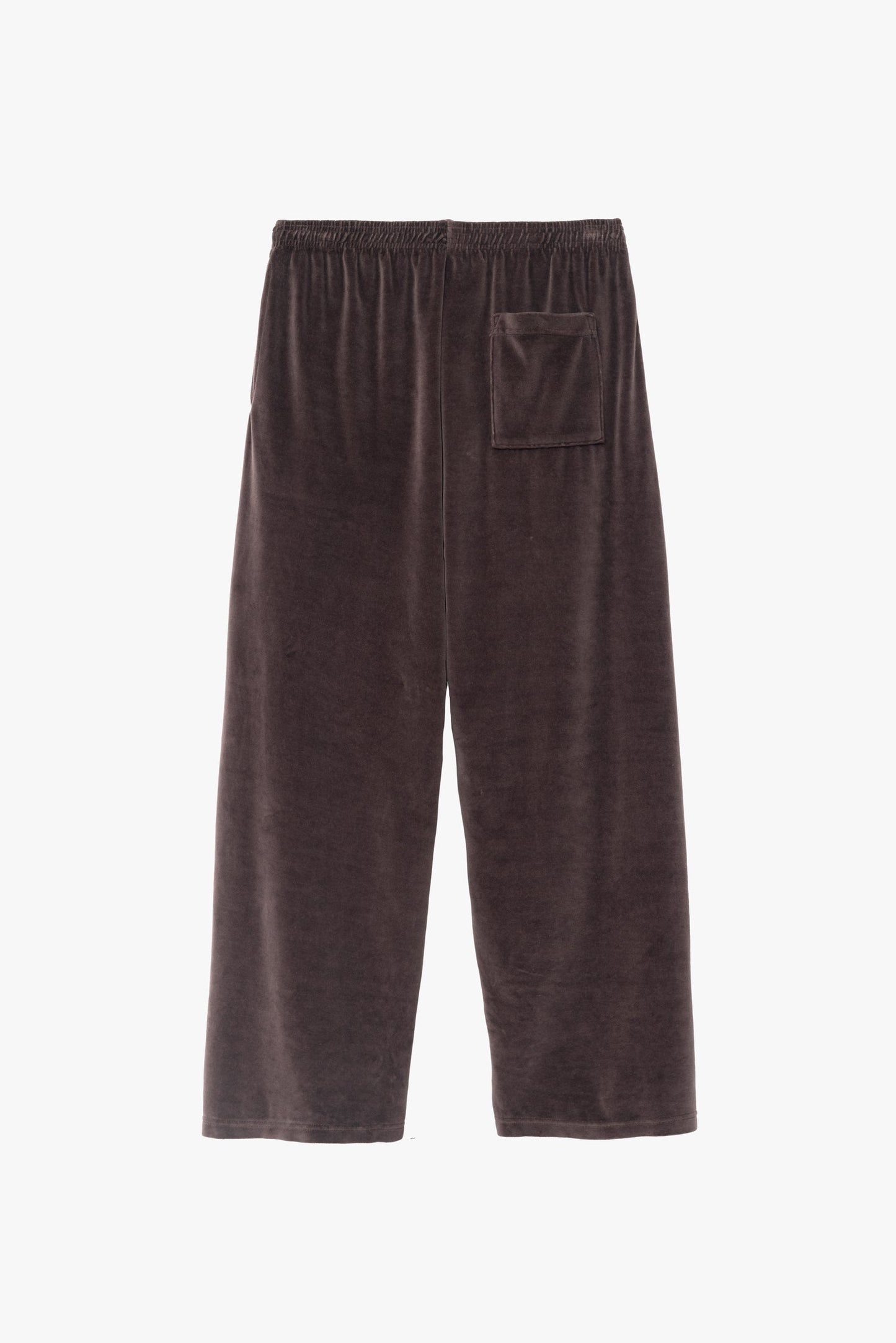 VLR445GD - Garment Dye Velour Open Bottom Sweatpants