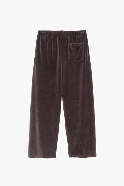 VLR445GD - Garment Dye Velour Open Bottom Sweatpants