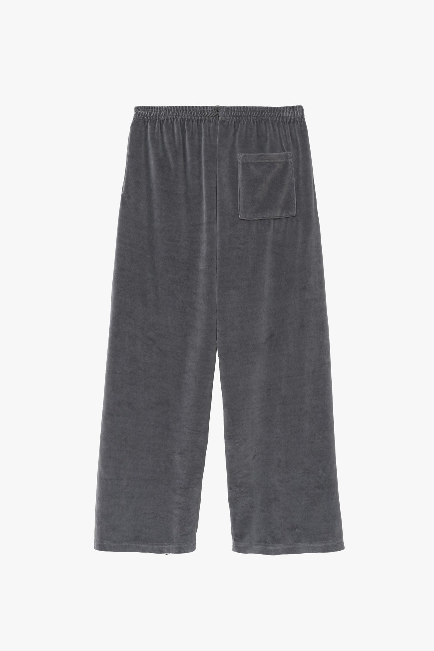 VLR445GD - Garment Dye Velour Open Bottom Sweatpants