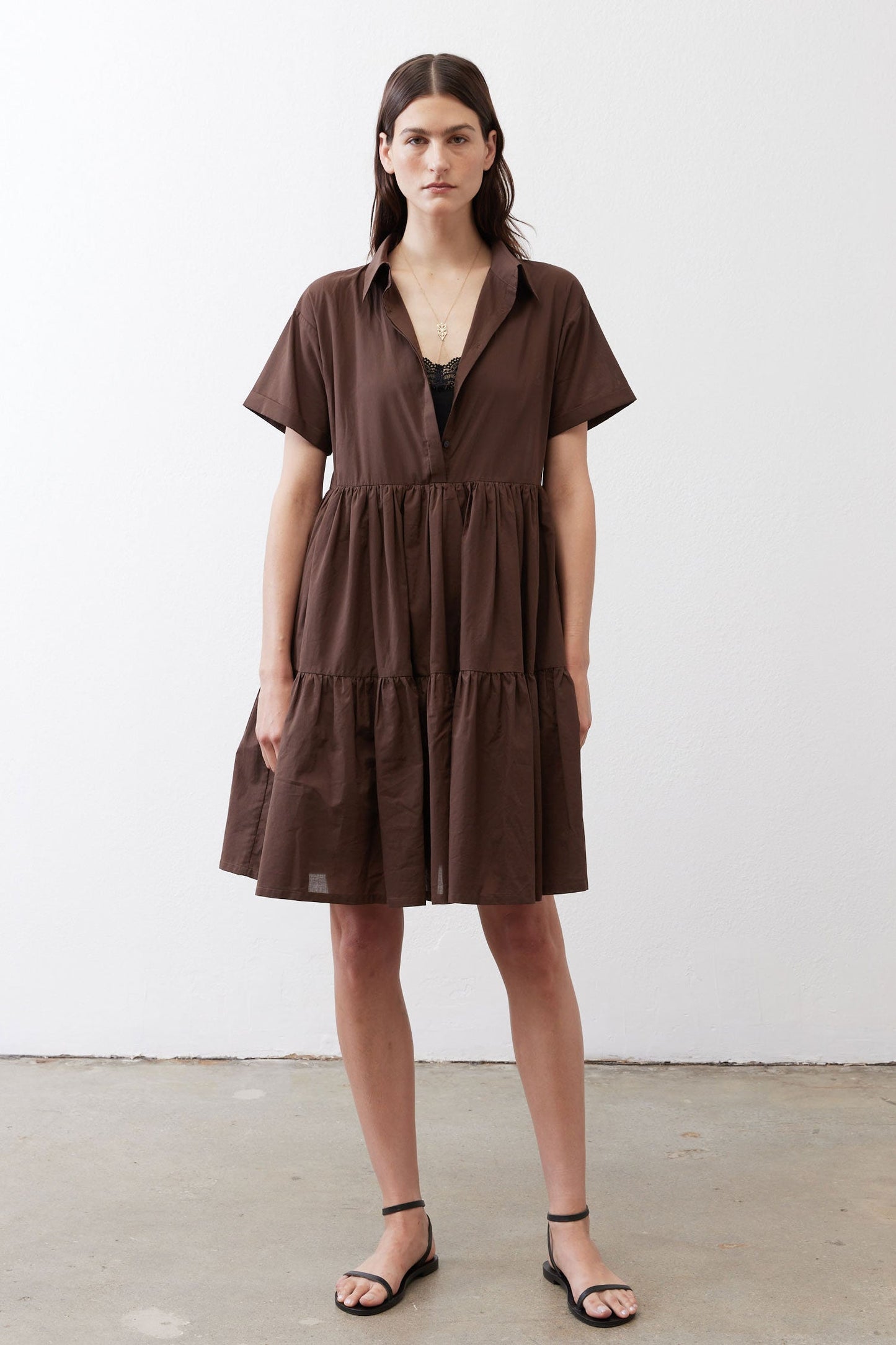 Walking On Air Poplin Dress