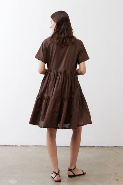 Walking On Air Poplin Dress