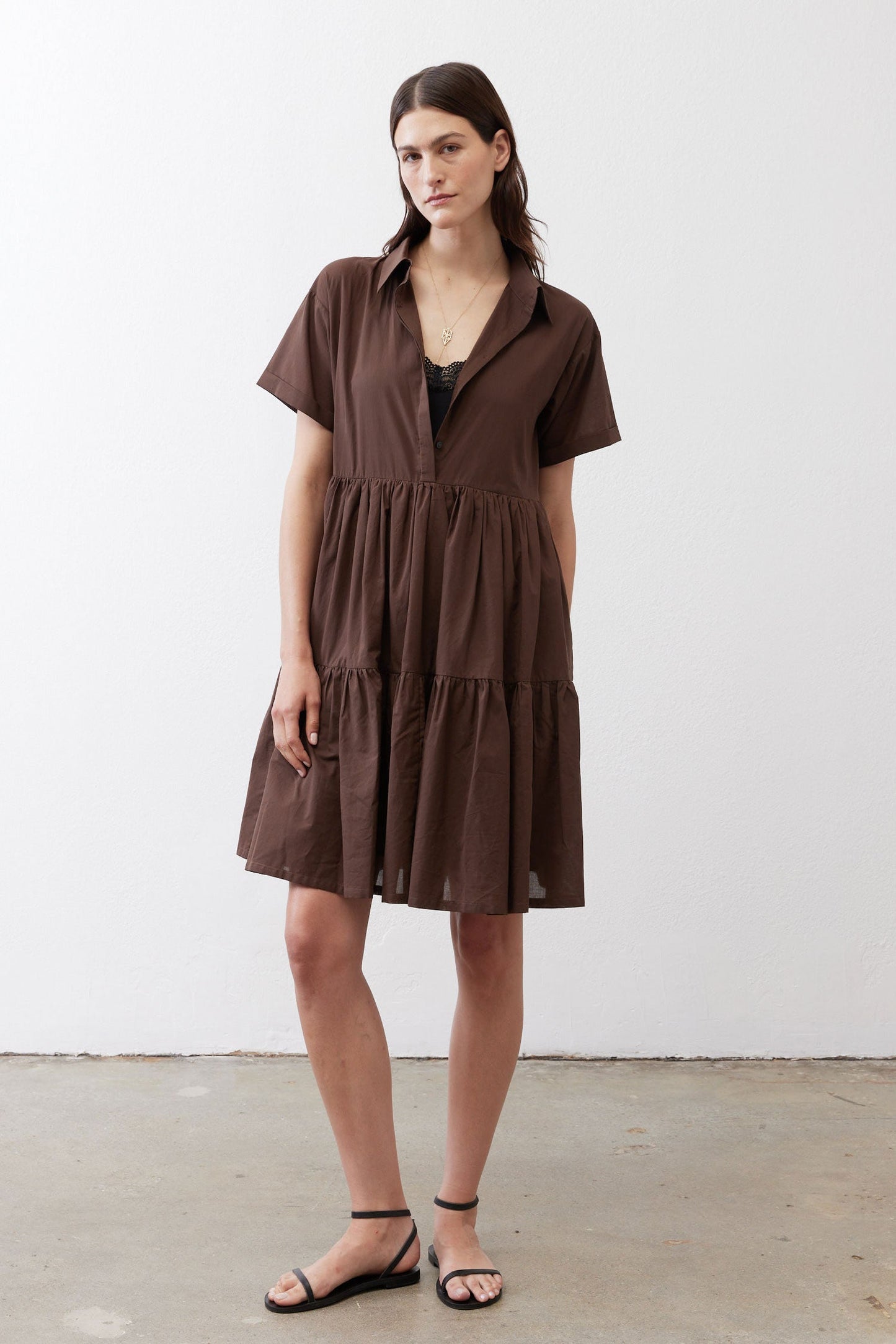 Walking On Air Poplin Dress