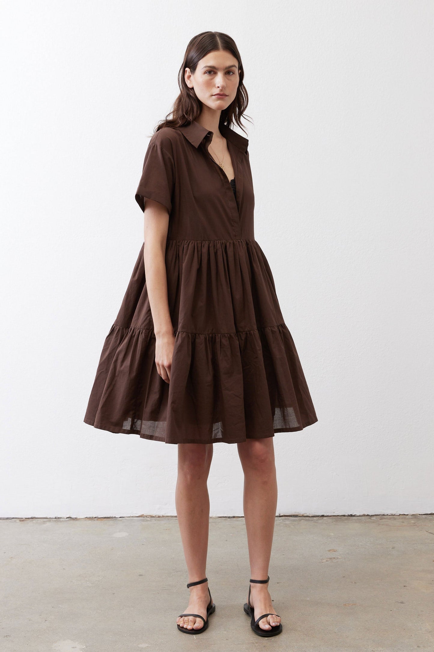 Walking On Air Poplin Dress