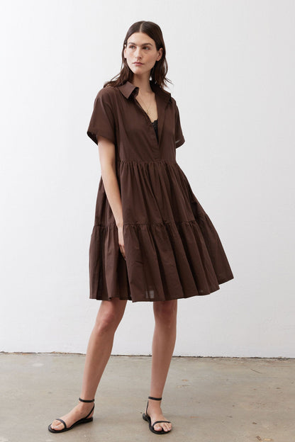 Walking On Air Poplin Dress