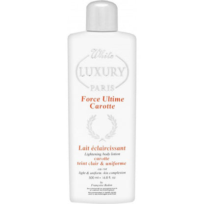 White Luxury Carrot Lightening Body Lotion 16.8oz White luxury