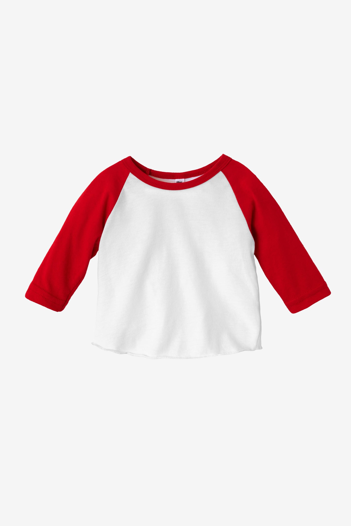 FF0053 - Infant 3/4 Sleeve Poly Cotton Raglan