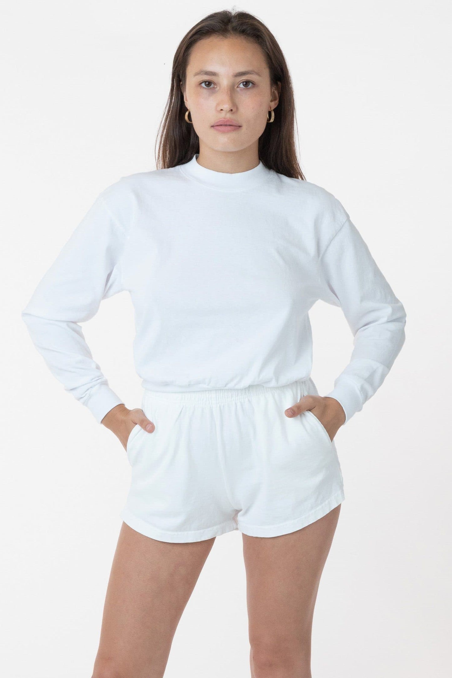 1214GD - Heavy Jersey Garment Dye Short Shorts