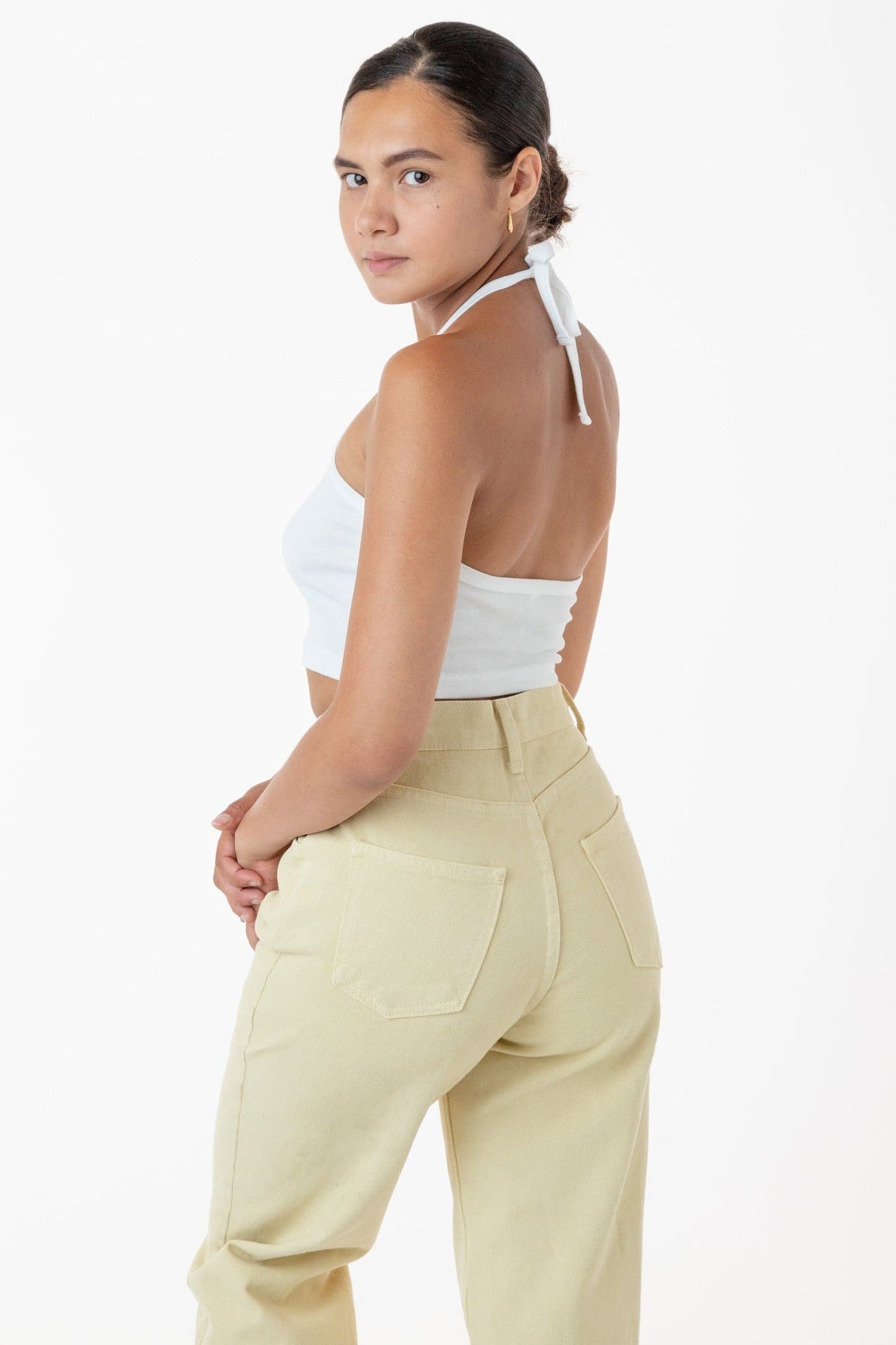 43091 - Baby Rib Halter Top