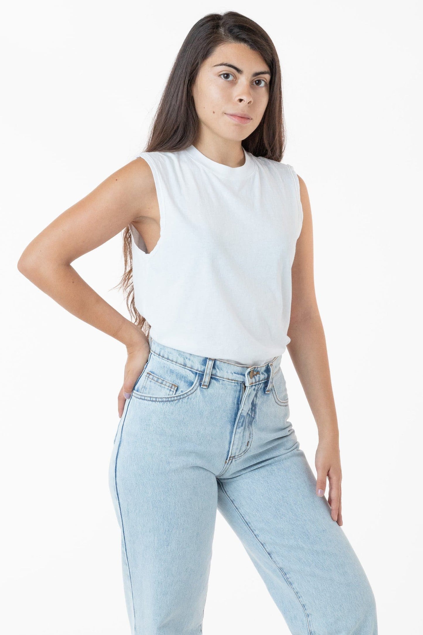 2865GD - Women's Garment Dye Muscle Tank