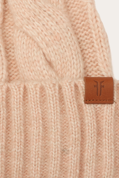 Wide Cable Cuff Hat