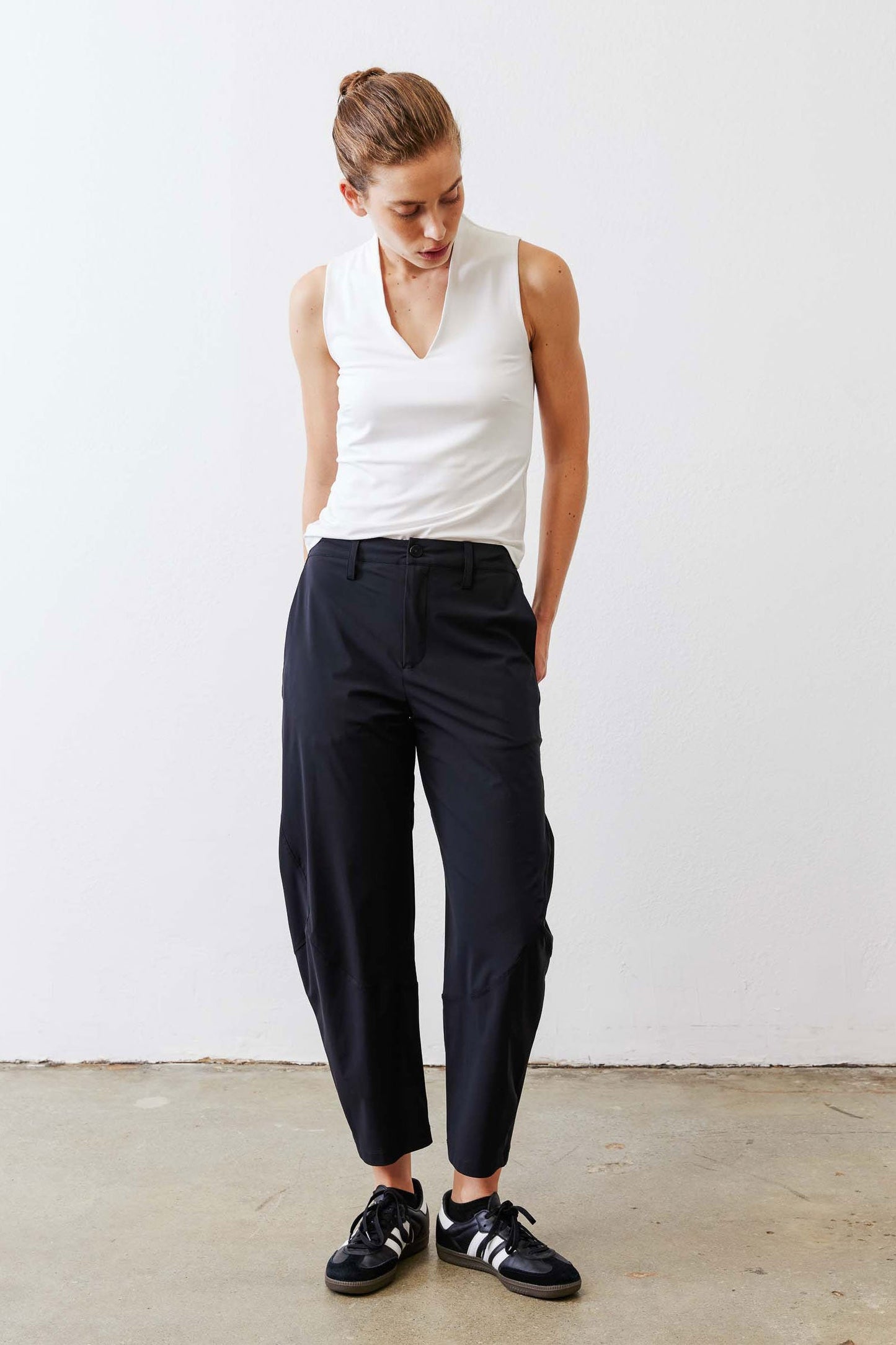 The Petite Wide-ish Pants