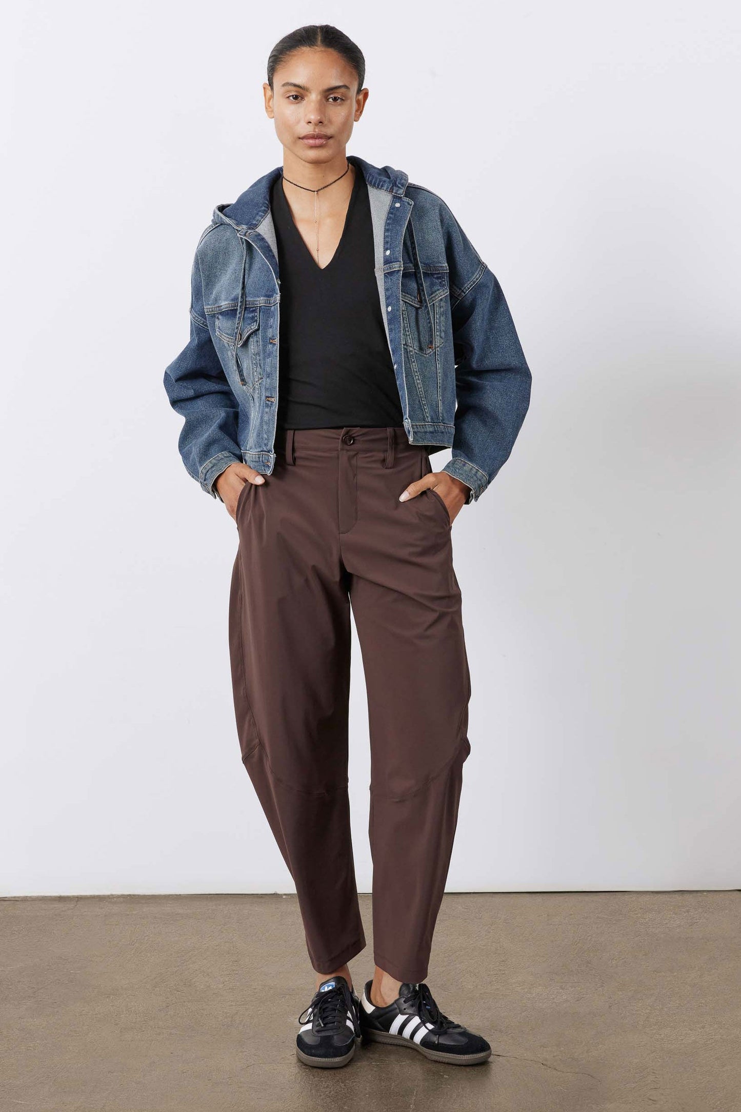 The Petite Wide-ish Pants