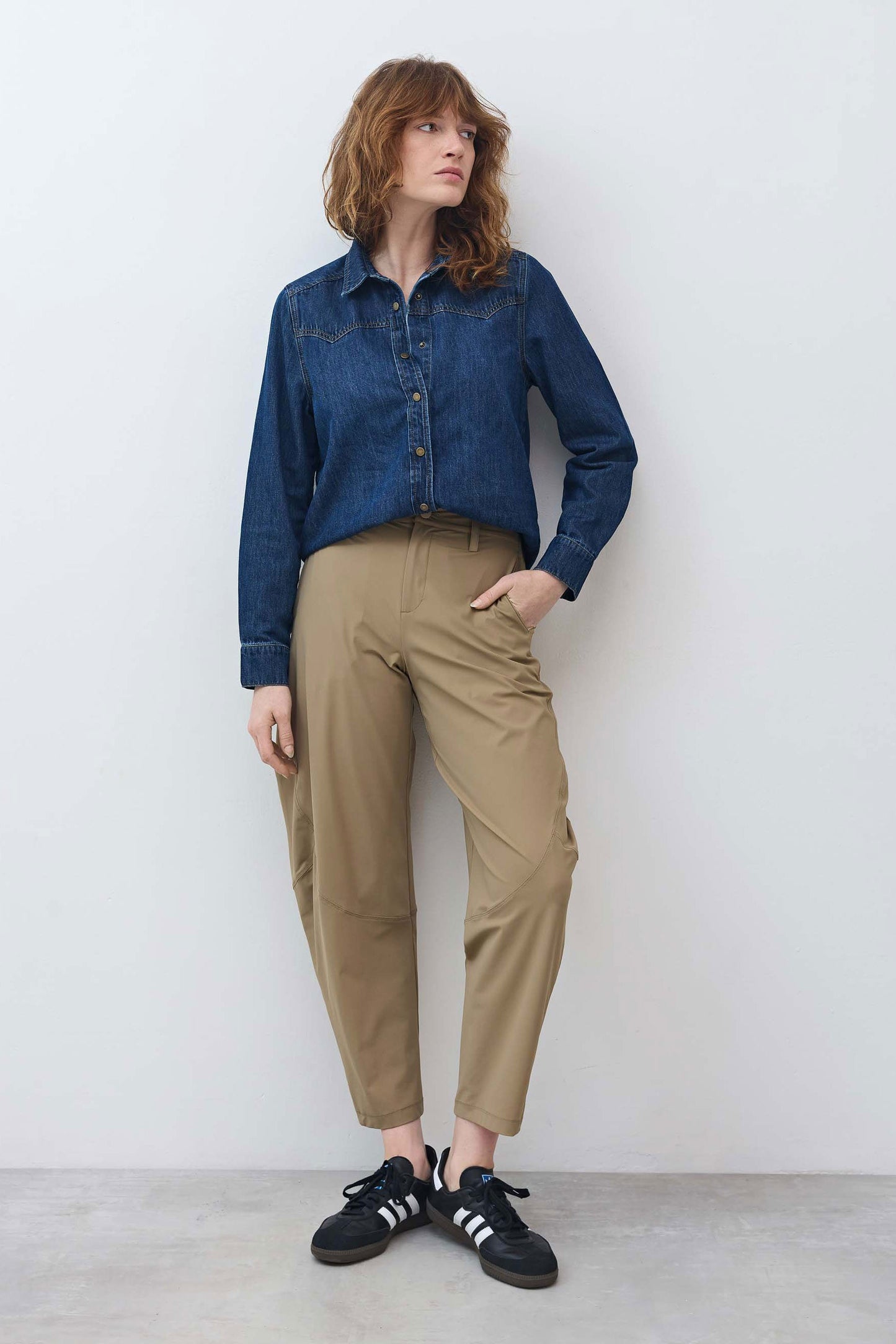 The Petite Wide-ish Pants