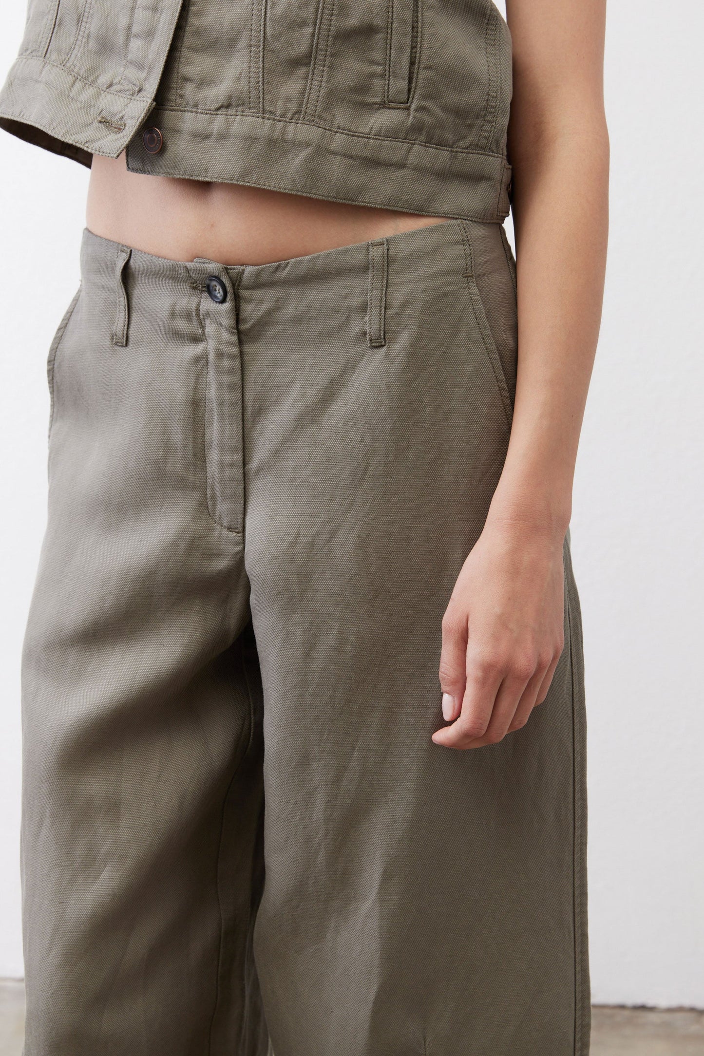 The Wide Leg Ankle Pants