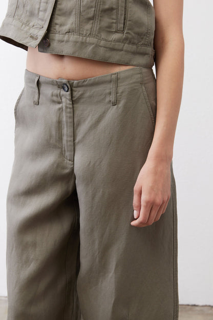 The Wide Leg Ankle Pants