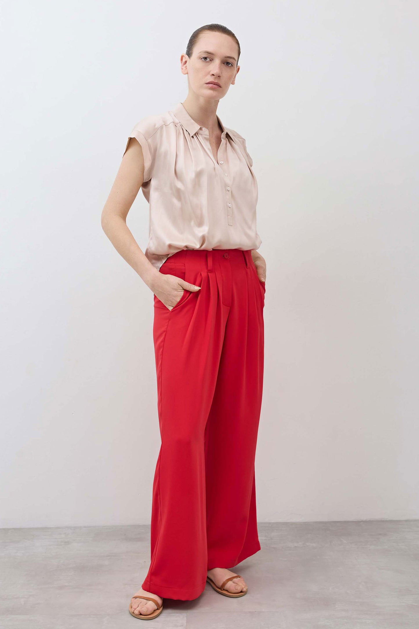 The Wide Leg Trouser