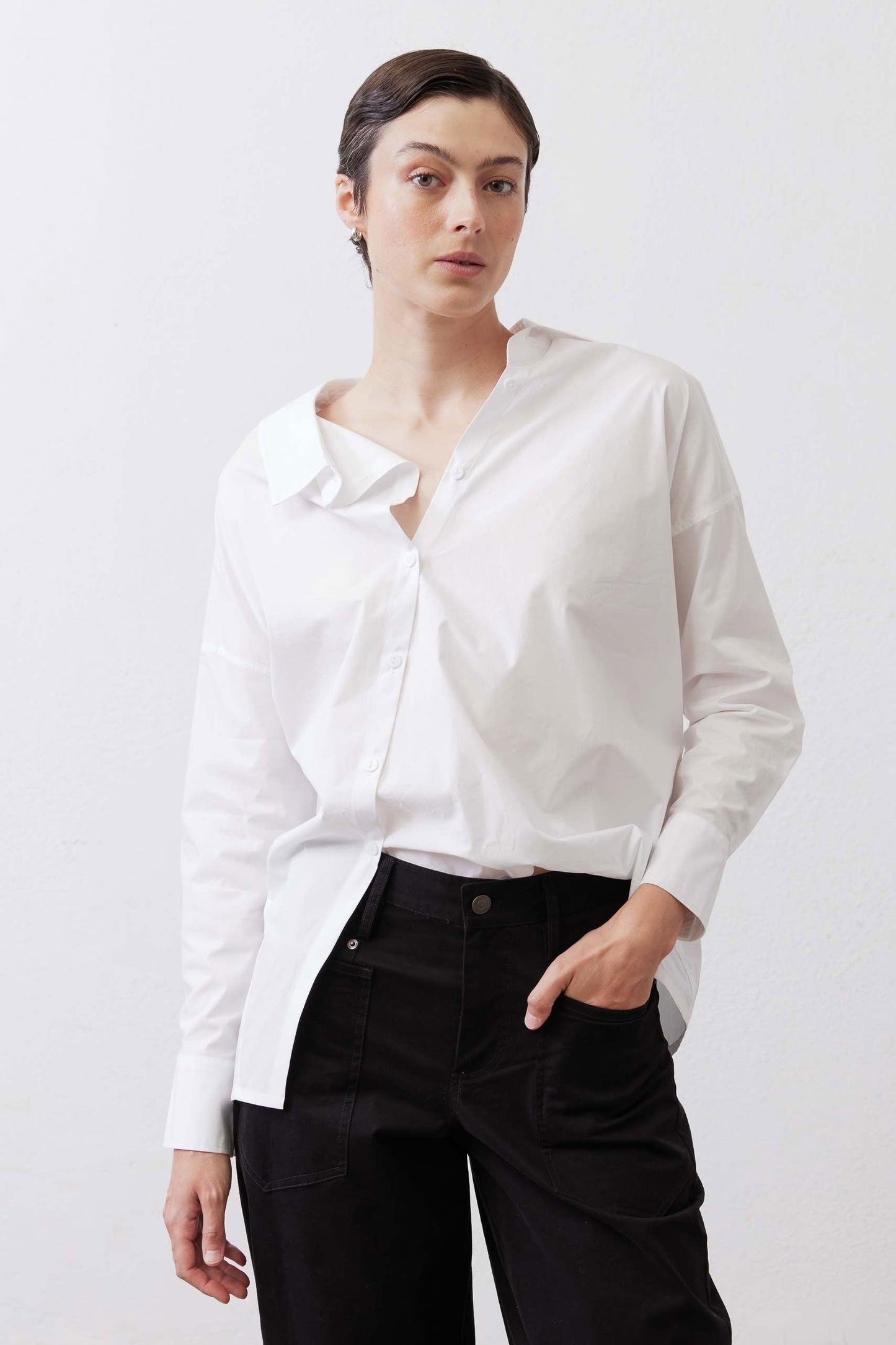Woke Up Like This Button Down Top