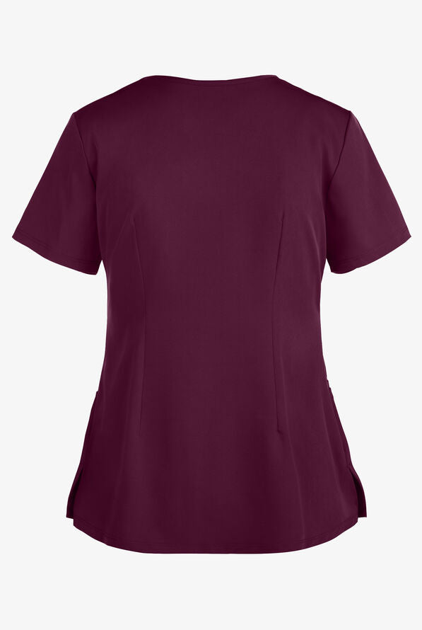 Womens Monica V-Neck Solid Scrub Top