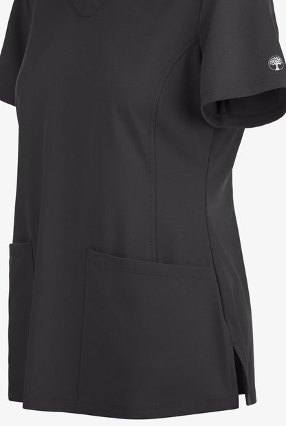 Womens Monica V-Neck Solid Scrub Top