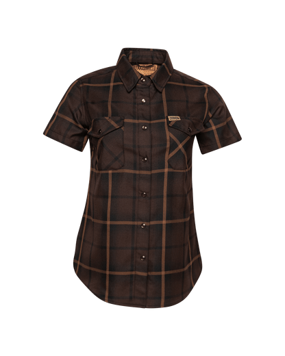Women's Stockyard Short Sleeve Flannel