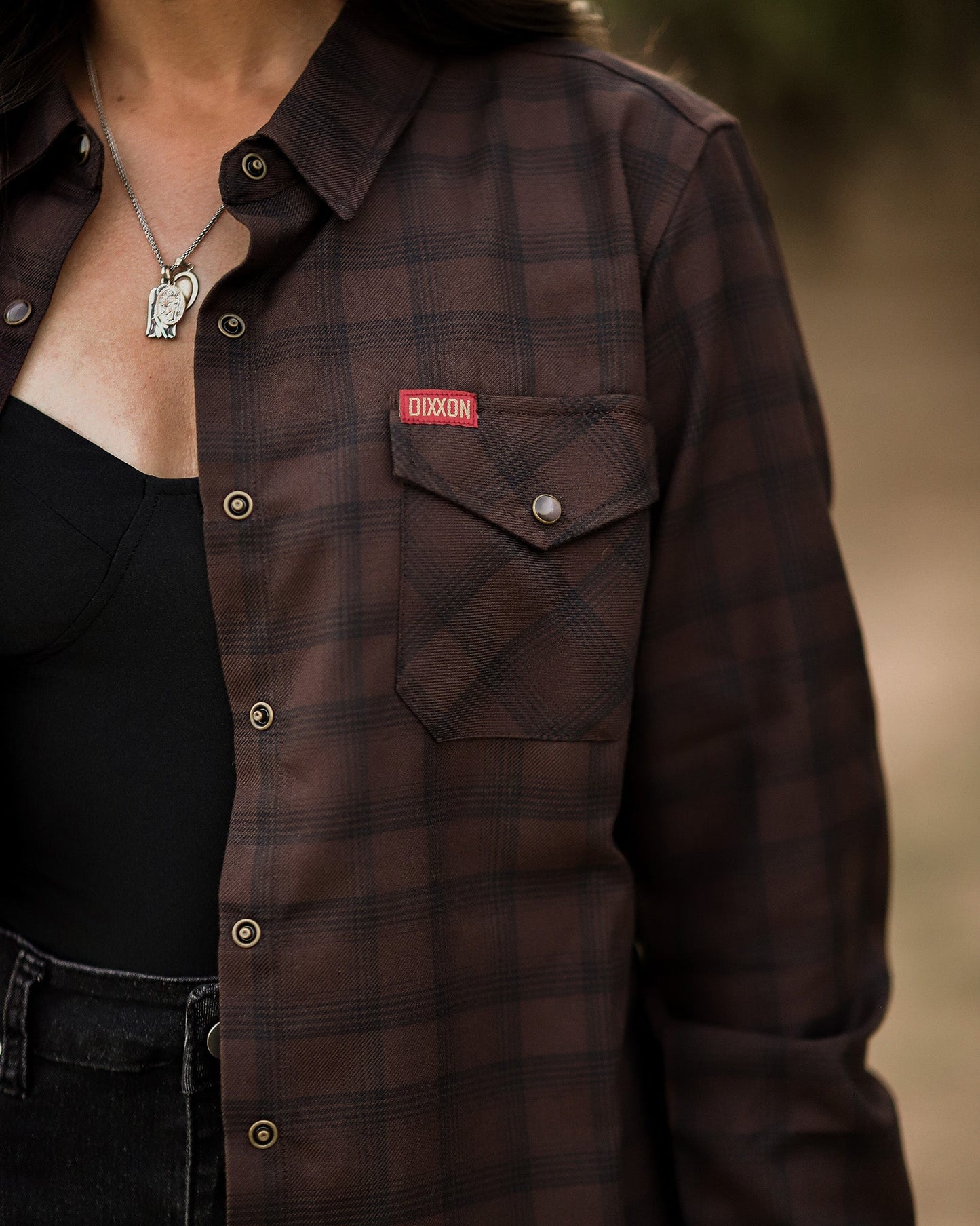 Women's Tobacco Flannel