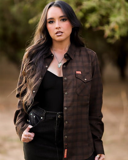 Women's Tobacco Flannel