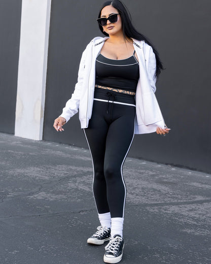 Women's Weekender Leggings - Black & White