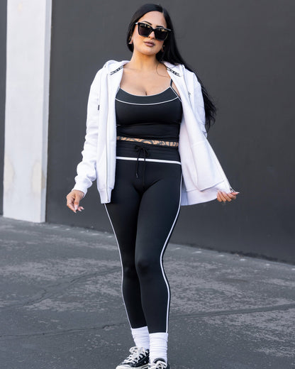 Women's Weekender Leggings - Black & White
