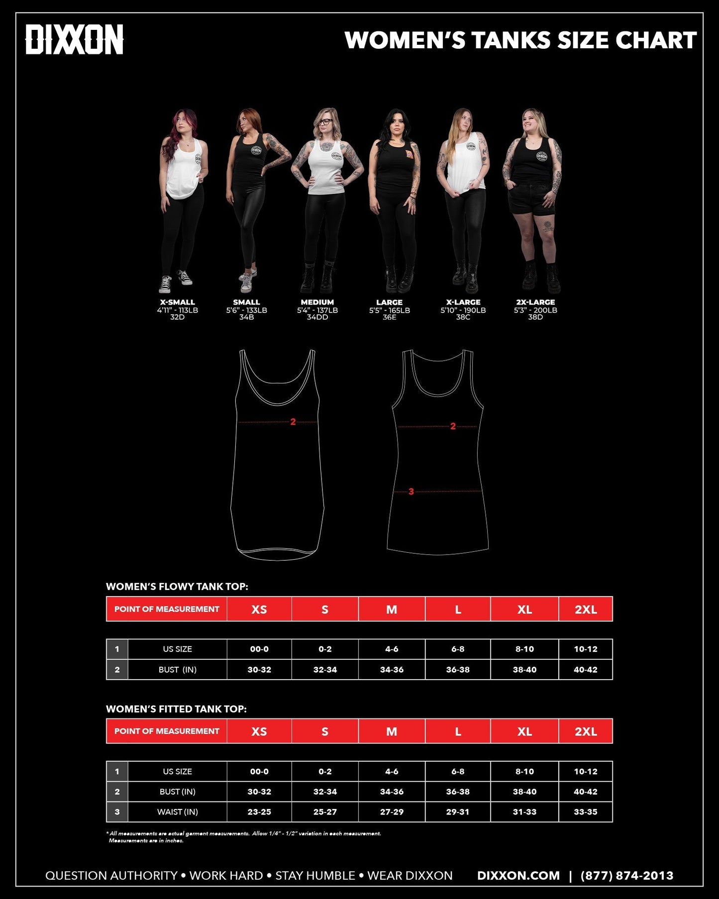 Women's White Classic Logo Fitted Tank - Black