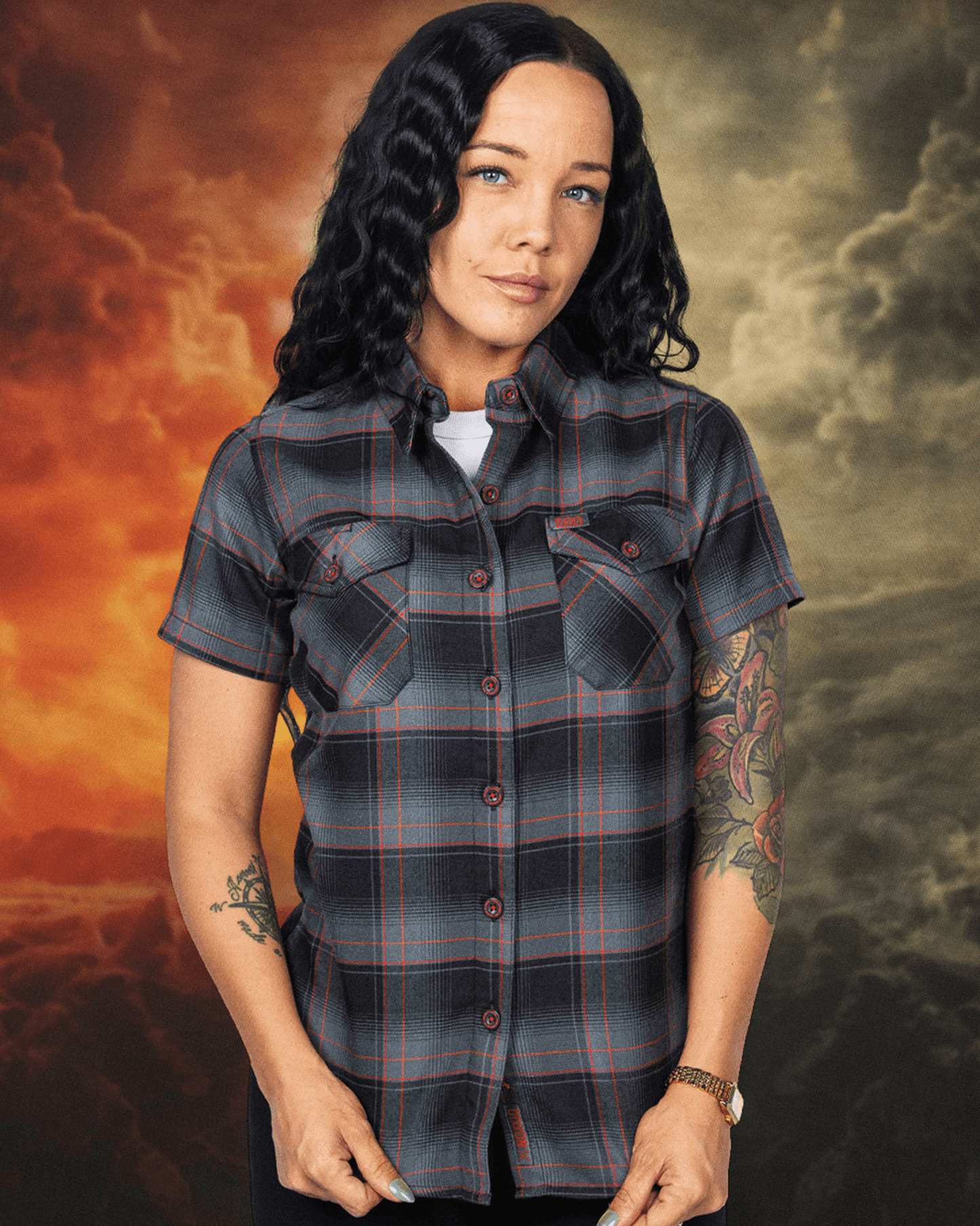 Women's Zac Brown Band – Love & Fear 2026 Short Sleeve Flannel